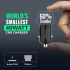 Promate Bullet-PD40 Super-Mini Ultra-Fast Car Charger with 40W Dual USB-C Ports